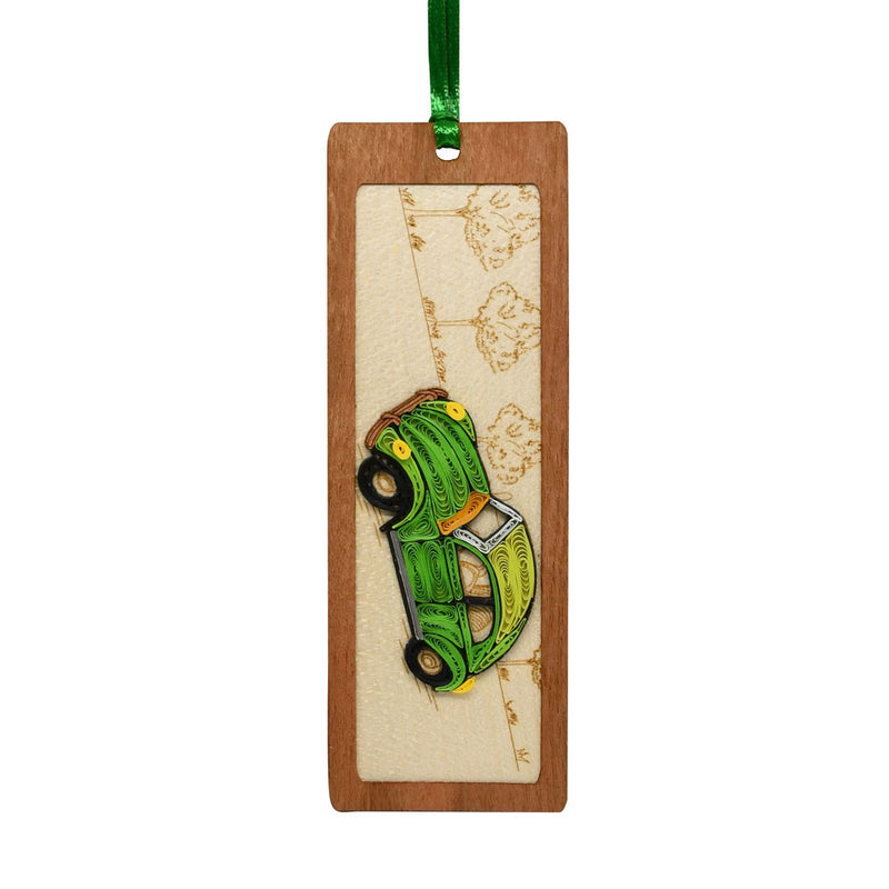 Quilled Handmade Wooden Bookmark