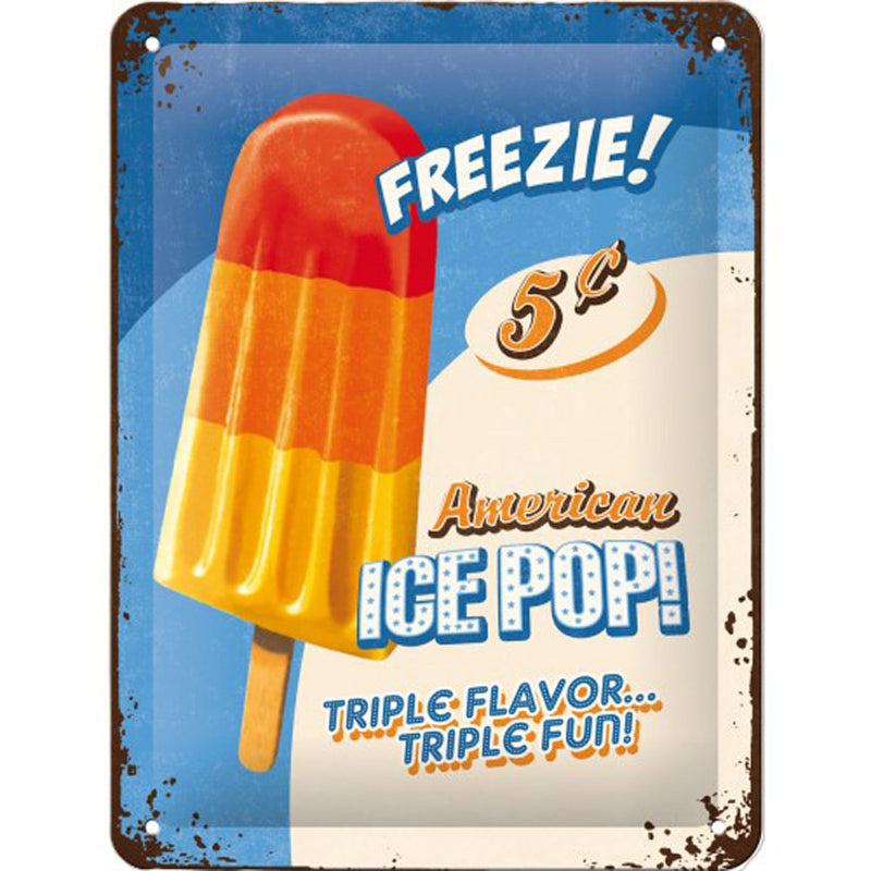 Nostalgic-Art Small IcePop Sign (15x20cm)