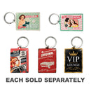 Nostalgic-Art Stainless Steel Keyring