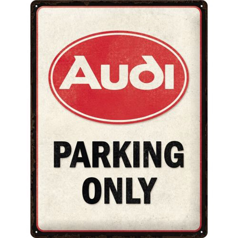 Nostalgic-Art Audi Large Sign (30x40cm)