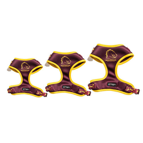 NRL Brisbane Broncos Pet Harness