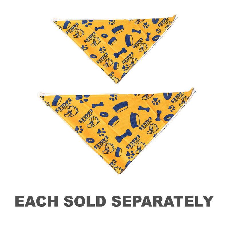 AFL West Coast Eagles Pet Bandana