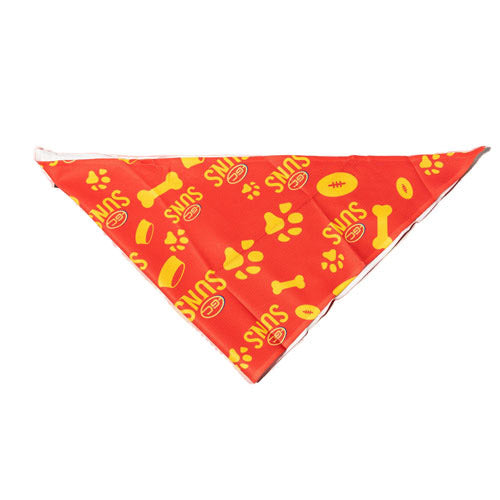 AFL Gold Coast Suns Pet Bandana