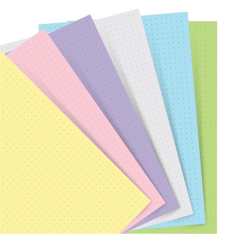 Filofax Pastel Pocket Notebook Refill 60pk