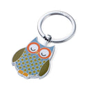 Troika Owl Keyring multicolor