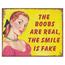 Placa de metal de coyote