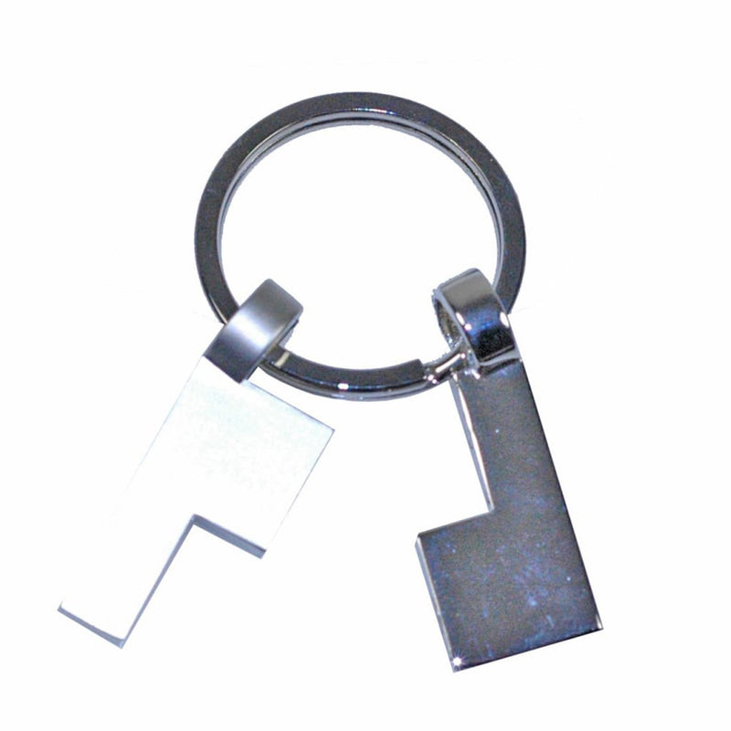 Lifefx Puzzle Keyring (Silver)