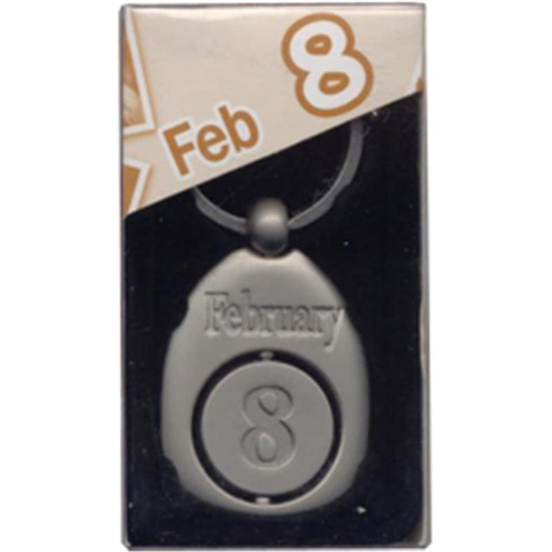 February Chronicle Keyring