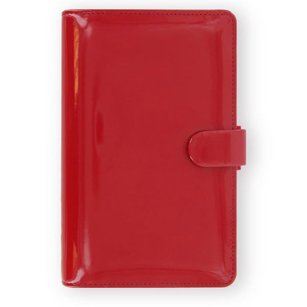 Filofax Patent Personal Compact Organiser (Red)