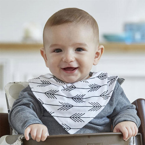 Silly Billyz Jersey Bandana Bib wit Arrows Design