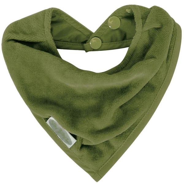 Silly Billyz Towel Bandana Bib (Olive)