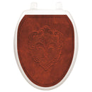 Embossed French Lily Toilet Tattoo