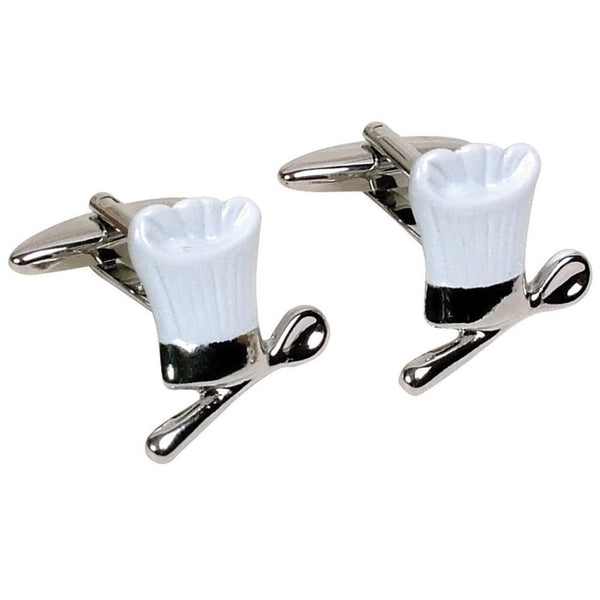 Chefs Hat Button Cufflinks