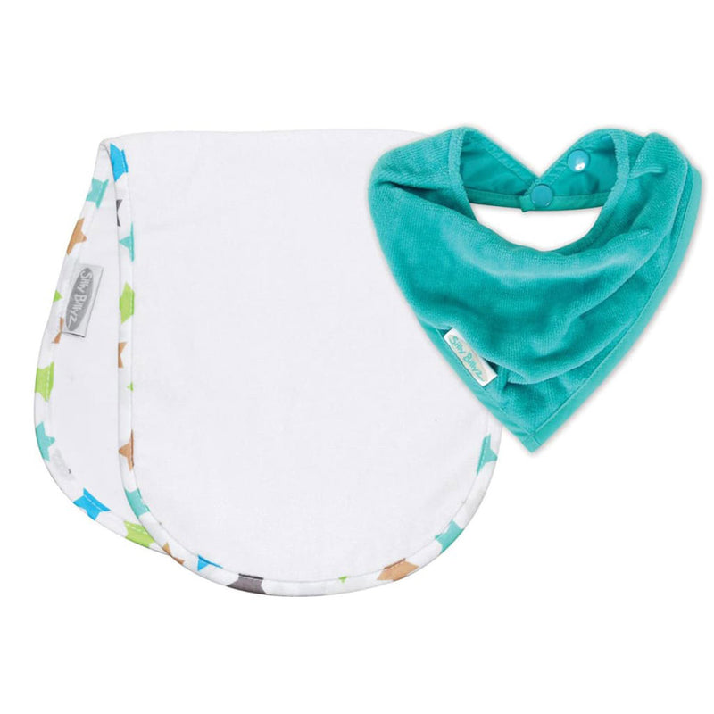 Silly Billyz Shoulder Bib and Bandana Set