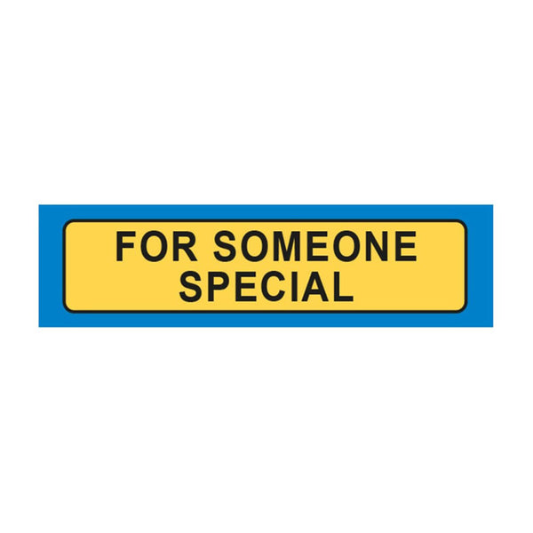 For Someone Special License Plate Keyring