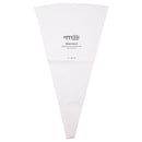  Appetito Manga pastelera estándar de algodón y PVC (blanca)