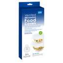 Grand Fusion Vented Silicone Microwave Food Covers 2pcs