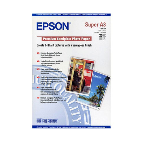 Epson Semi-Gloss Photo Paper 20pc