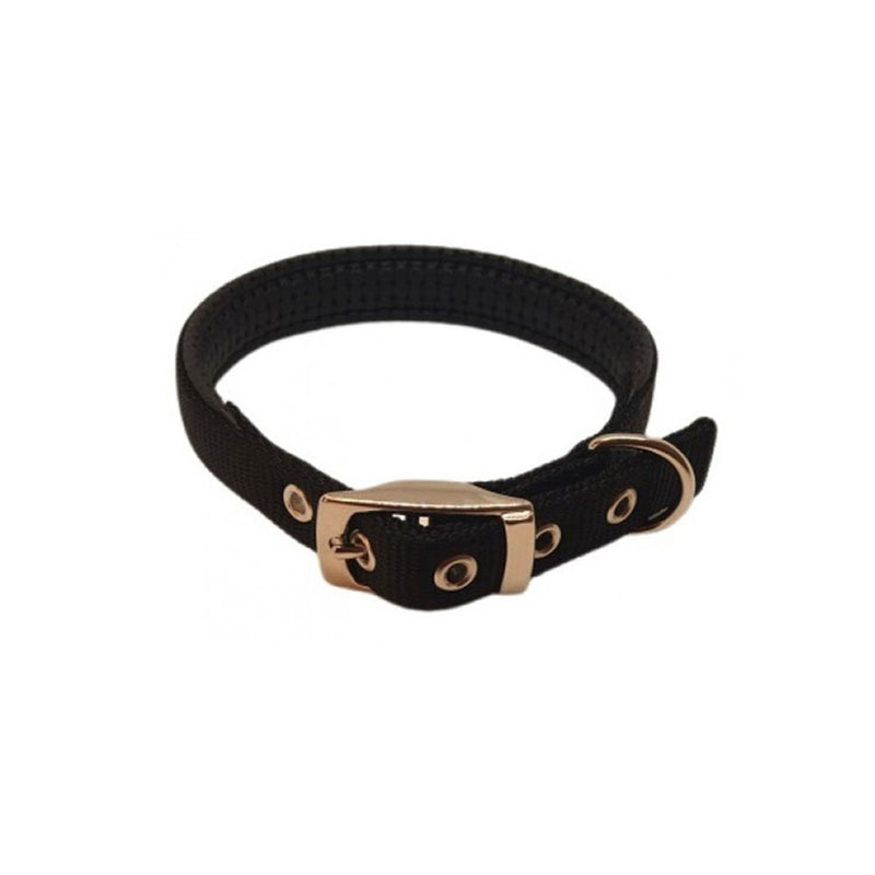 Collar acolchado de nylon (negro)