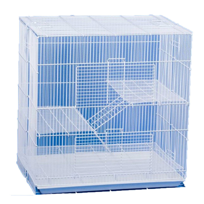 Rat Cage with 2 Platforms (60x40x60cm)