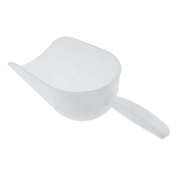 White Pet Plastic Scoop (23x14x9.5cm)