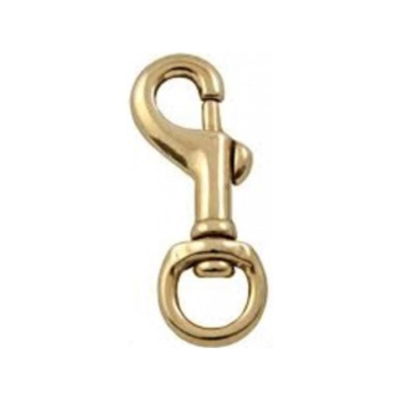 Brass Round Eye Snap Hook