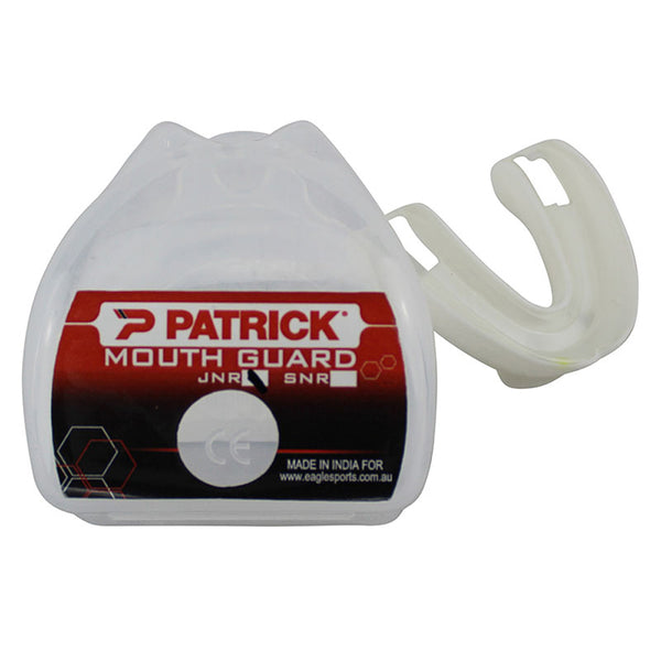 Patrick Junior Mouth Guard (Clear/White)