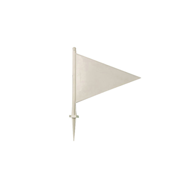 Patrick PVC Marker Flag (White)