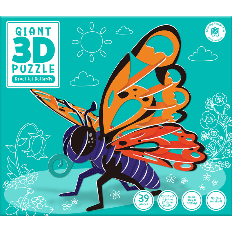 Learning Can Be Fun Giant 3D Puzzle