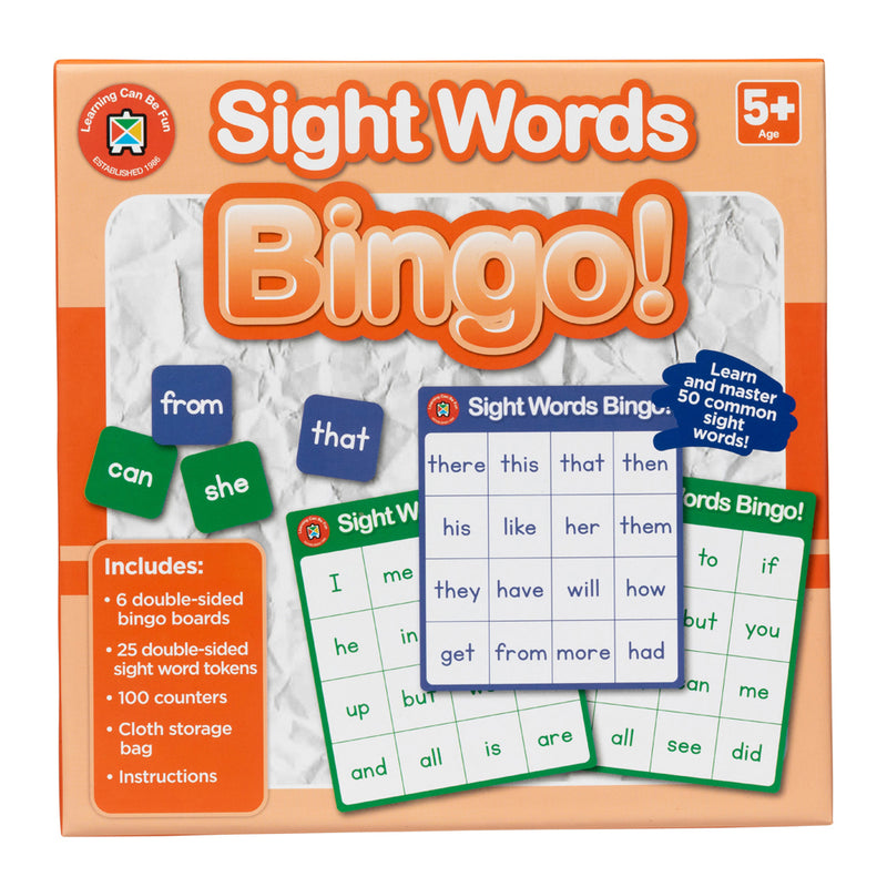 Sight Words Bingo