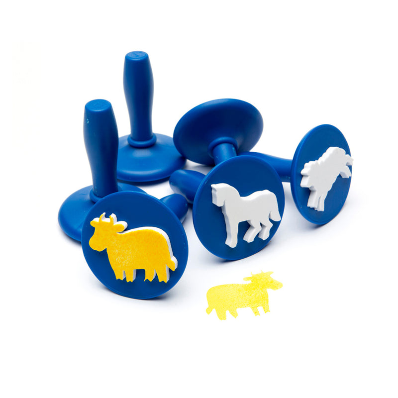 Educational Colours Paint Stampers (Set of 6)