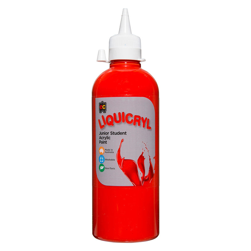 Educational Colours Liquicryl Junior Student Acrylic 500mL