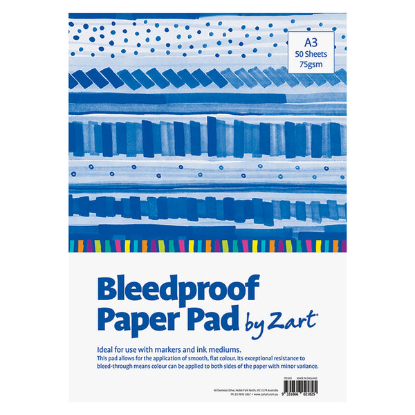 Bleedproof Pad A3 50 Sheets