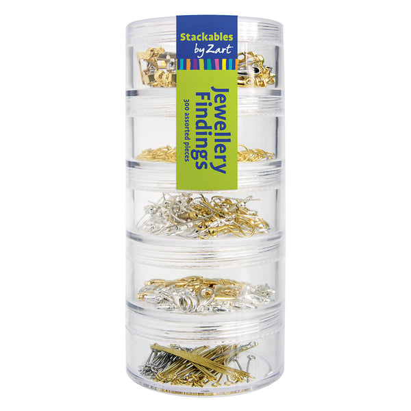 Stackable Jewellery Findings 300pk