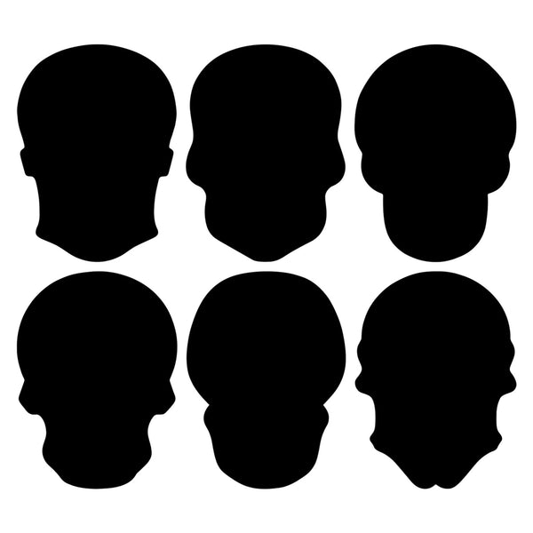 Creative School Supply Scratch Skulls 24pk