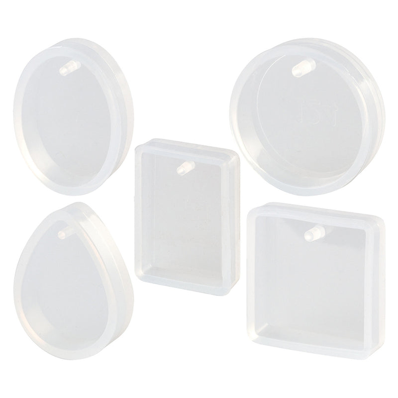 Silicone Jewellery Moulds 5pcs