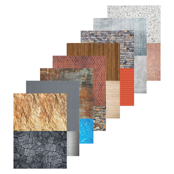 Building Pattern Paper A4 40pk