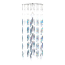  Barra de dragado plegable de 6 brazos con tiras de pescado de 24"