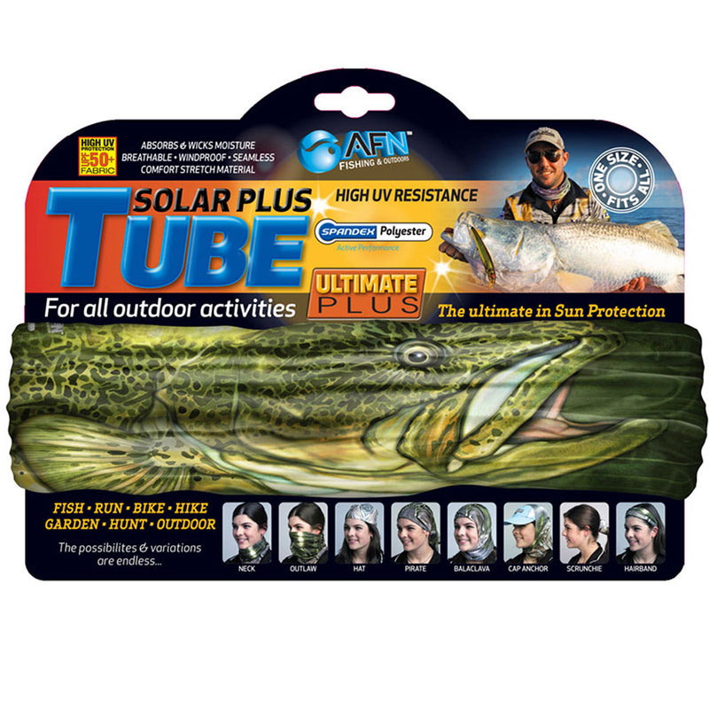 Solar Plus Tube with Fish Print