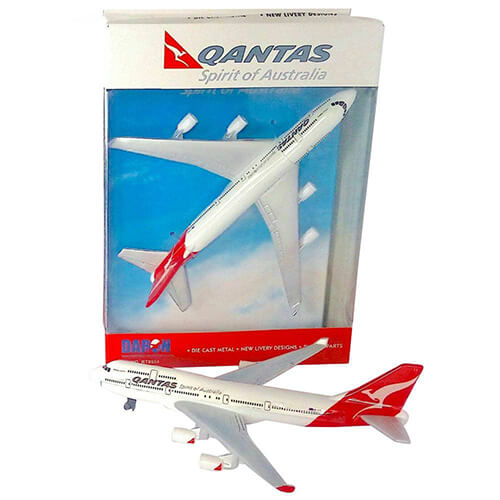  Modelo de avión de un solo avión Realtoy Qantas B747