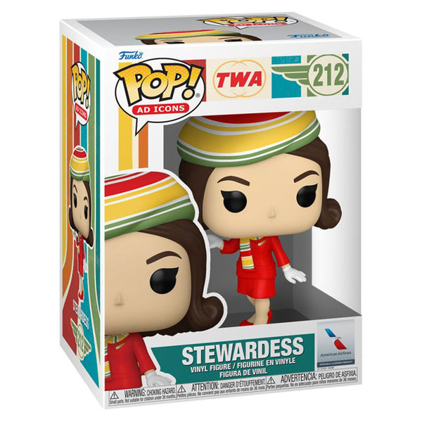 Ad Icons: TWA Stewardess Pop! Vinyl