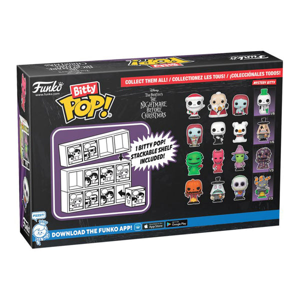 Nightamre Before Christmas Oogie Boogie Bitty Pop! 4-Pack