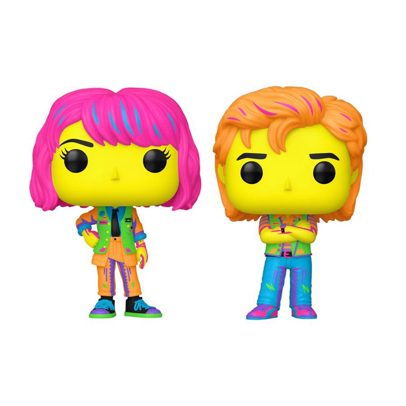 Stranger Things Robin & Steve US Ex. Blacklight Pop! 2pk