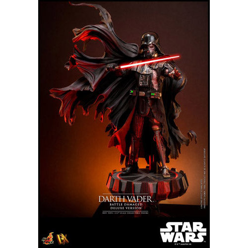 Star Wars Darth Vader (Battle Damaged) Deluxe 1:6 Figure