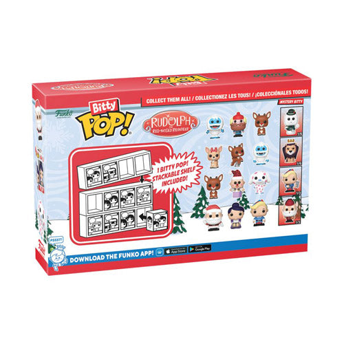 Rudolph- Santa Bitty Pop! 4-Pack