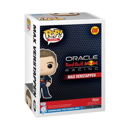 Formula 1 Max Verstappen with Helmet Pop! Vinyl