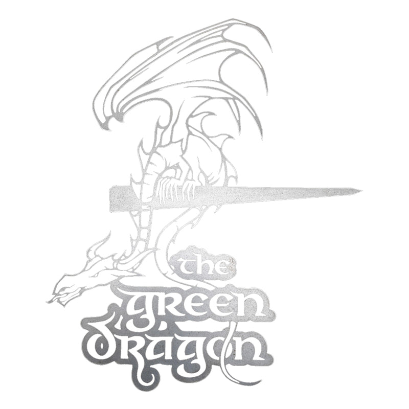 TLOR The Green Dragon Metalbird Corten Steel Silhouette