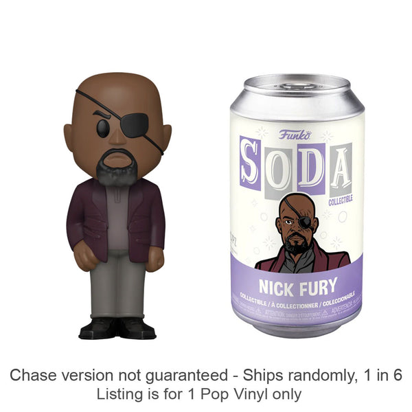 The Marvels (2023) Nick Fury Vinyl Soda