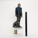 John Wick 3 John Wick with Dog Milestones Statue