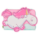 Minions Fluffy Unicorn Zip Around Wallet